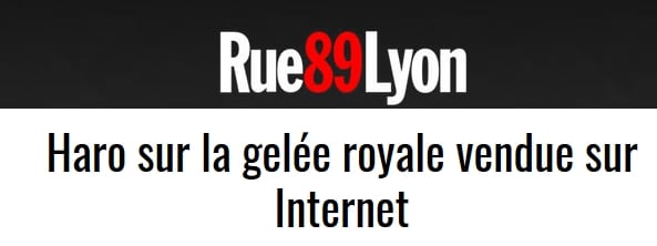 Haro sur la gelée royale vendue sur internet